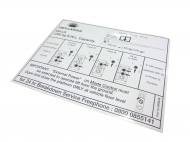 Dhollandia Operating Instructions Decal EF0510