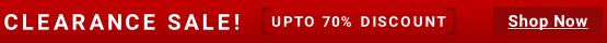 clearance sale up to 70% off